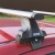 Багажник на крышу Inter для Nissan Almera N15 седан 1 1998-2000 за дверной проем, аэродинамические дуги 1.2