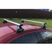 Багажник на крышу Inter для Skoda Rapid 1 2012-2020 за дверной проем, аэродинамические дуги