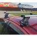Багажник на крышу Inter для Nissan Tiida 2004-2014 хэтчбек за дверной проем, аэродинамические дуги