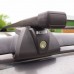 Багажник на рейлинги Inter Titan для Skoda Yeti 1 2009-2014 с замками, прямоугольные дуги