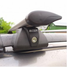 Багажник Inter Titan для Skoda Yeti 1 2009-2014 с замками, дуги аэро-крыло