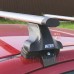 Багажник на крышу Inter для Hyundai Solaris 2010-2017 седан за дверной проем, аэродинамические дуги