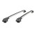 Багажник Turtle Air 1 для Mitsubishi Outlander 2 2010-2012, серебристый
