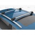 Багажник Turtle Air 1 для Kia Soul 2 2017-2019 на рейлинги APS, серебристый