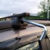 Багажник на рейлинги Inter Titan для Geely Emgrand X7 2013-2016 с секретками, прямоугольные дуги