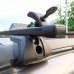 Багажник на рейлинги Inter Titan для Geely Emgrand X7 2013-2016 с секретками, прямоугольные дуги