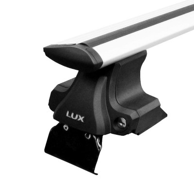 Багажник на крышу D-LUX 1 для Kia Piсanto 2 2011-2015 за дверной проем, дуги аэро-трэвэл
