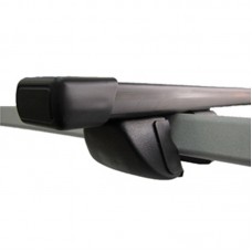 Багажник на рейлинги Inter Крепыш для Chevrolet Captiva C100 / Шевроле Каптива 2006-2011, прямоугольные дуги 120
