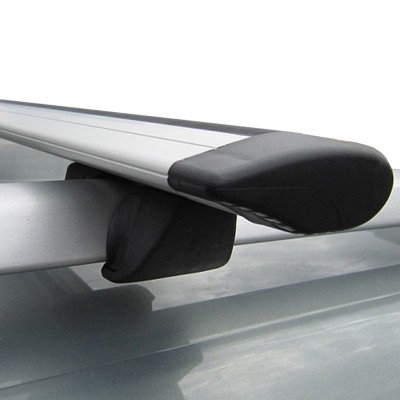 Багажник на рейлинги Inter Крепыш для Ford Kuga 1 2008-2013, дуги аэро-крыло