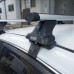 Багажник на крышу Inter для Ford Focus 3 2011-2019 седан за дверной проем, аэродинамические дуги