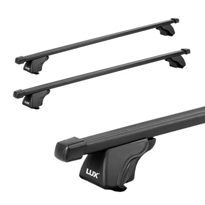 Багажник Lux Классик для Lifan X60 2012-2015 с прямоугольными дугами 1,2 м в пластике