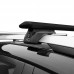 Багажник Lux Элегант Трэвел 82 на рейлинги 1,2 м, черный