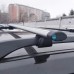 Багажник на рейлинги Inter Крепыш для Lada Largus 2012-2021, аэродинамические дуги с замками