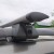 Багажник на рейлинги Inter Titan / Интер Титан с секретками аэро-крыло, длина дуги 120 см