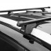Багажник Lux Классик для Skoda Karoq 2017-2020 с прямоугольными дугами 1,2 м в пластике